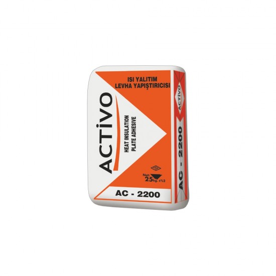Activo Isı Yalıtım Levha (Mantolama) Yapıştırıcısı AC 2200