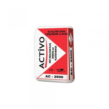 Activo Isı Yalıtım Levha Yapıştırıcısı ve Sıvası AC 2500