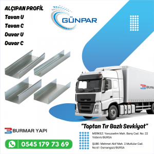 Afyon Alçıpan Tavan C Profil